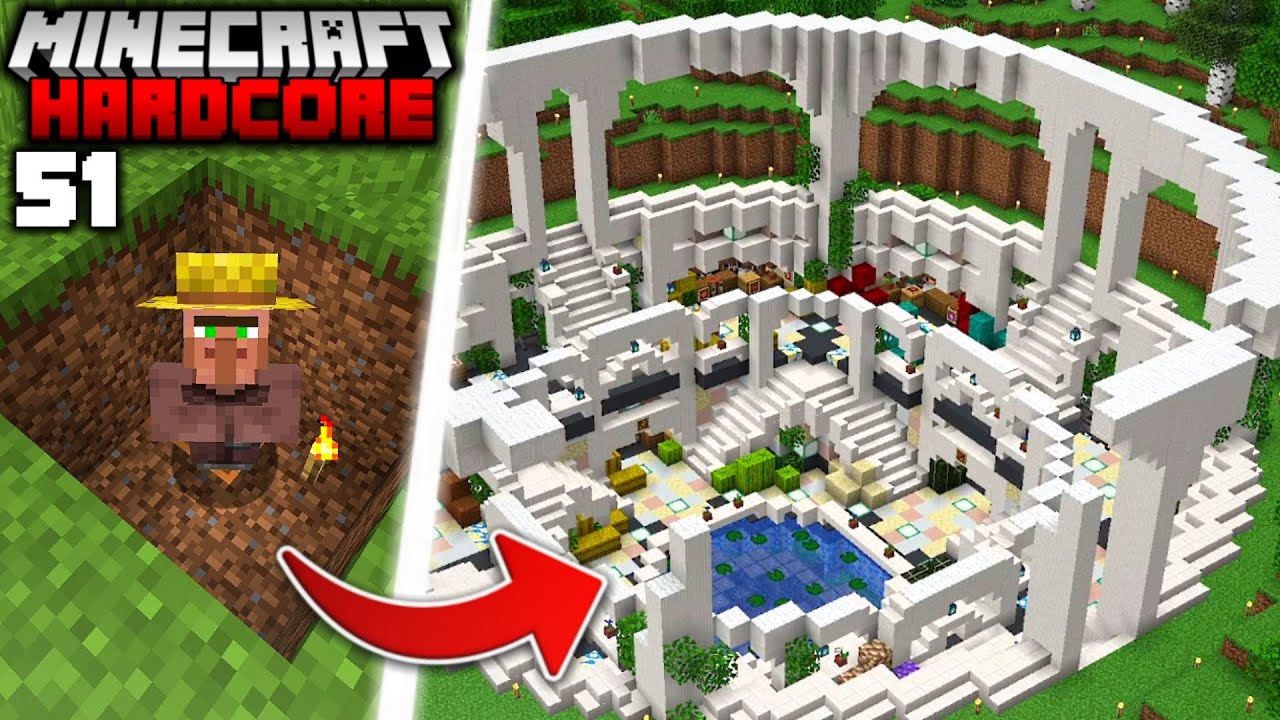 Zbudowałem Koloseum dla wieśniak&oacute;w w Minecraft Hardcore (#51)