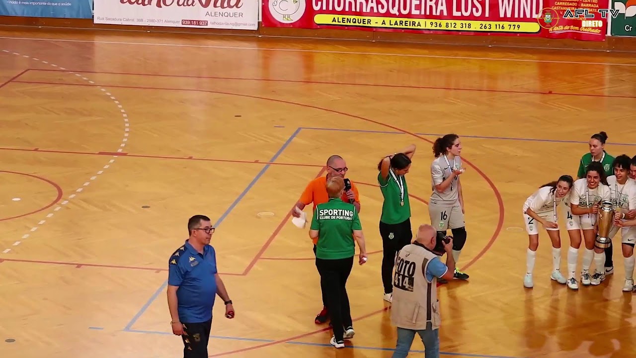 Sporting CP 'B' x SCU Torreense-  - Taça AFL Futsal Feminino - Final