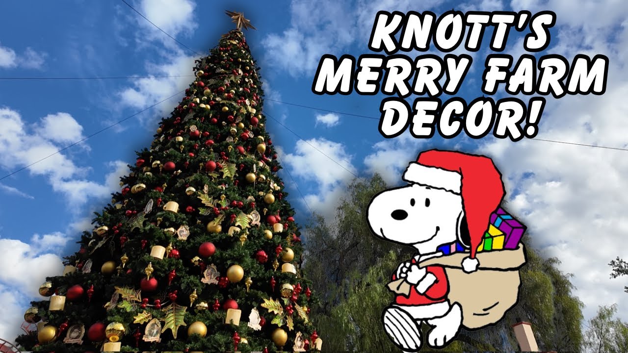 Обзор декора и обновления парка Knott's Merry Farm!