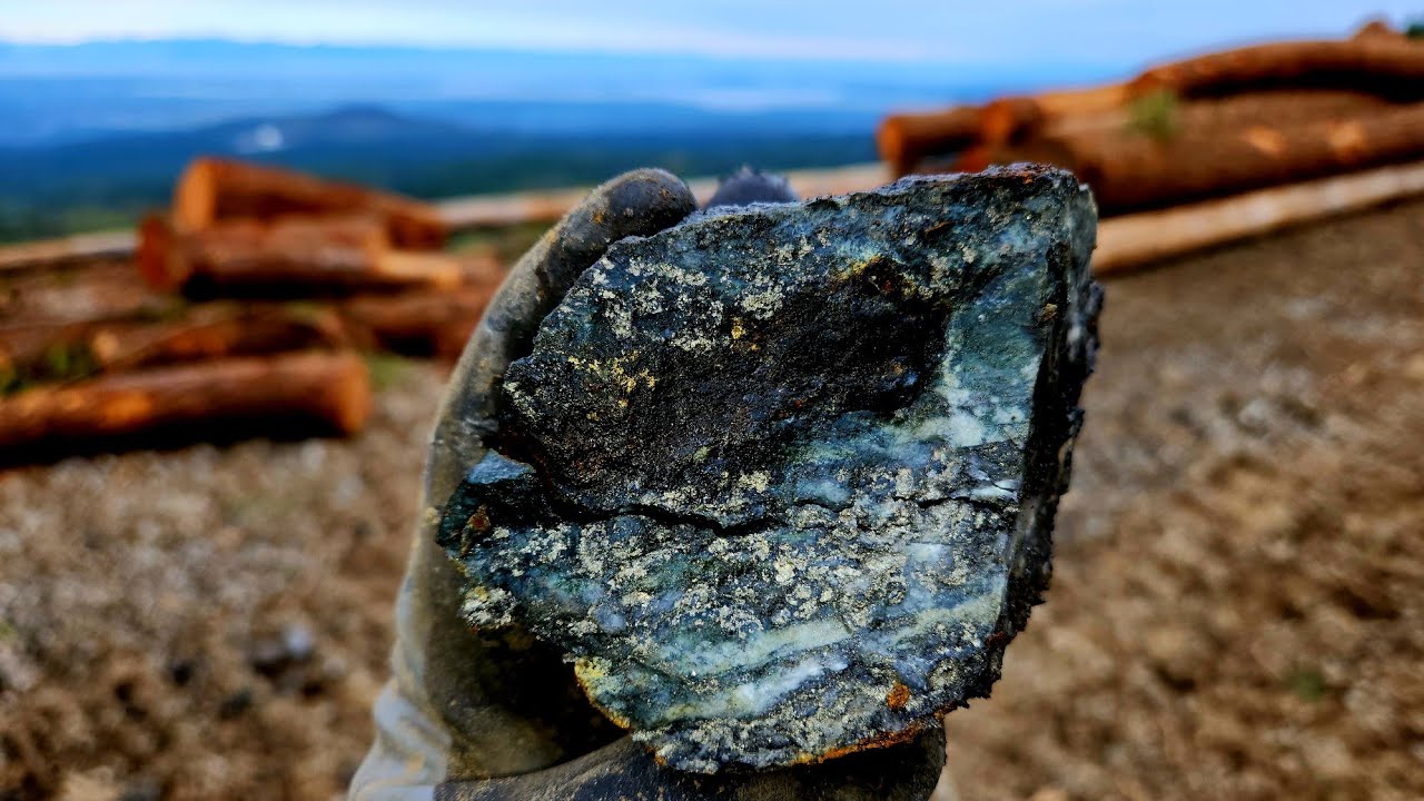 While Gold Prospecting We Found Arsenopyrite Quartz Veins!