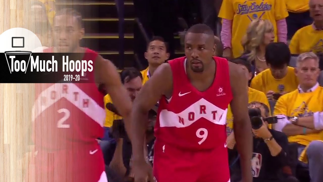 Serge Ibaka ultimate Finals highlights - 2019 Raptors championship - monster blocks, dunks, and more
