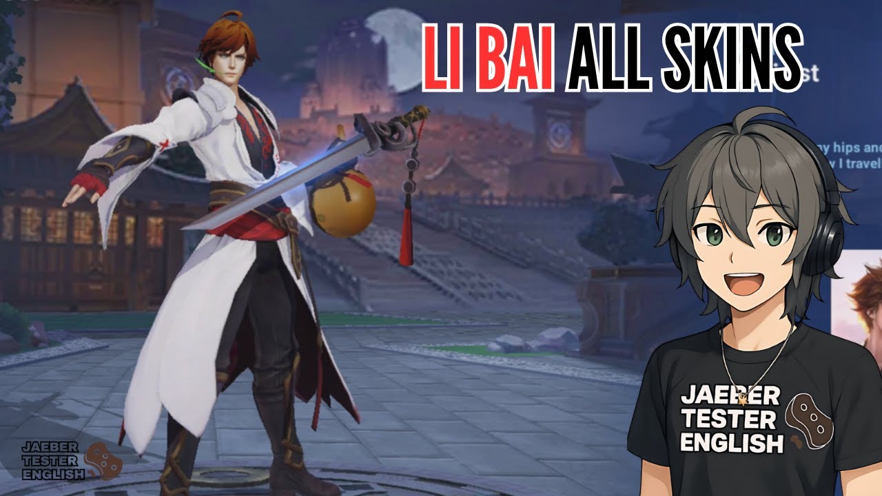 UPDATE 2026!!!! All Skins Hero LI BAI in Honor Of KIngs (NO COMMENTARY)