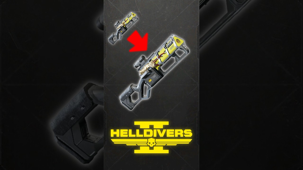 Это оружие Helldivers 2 тайно становится больше