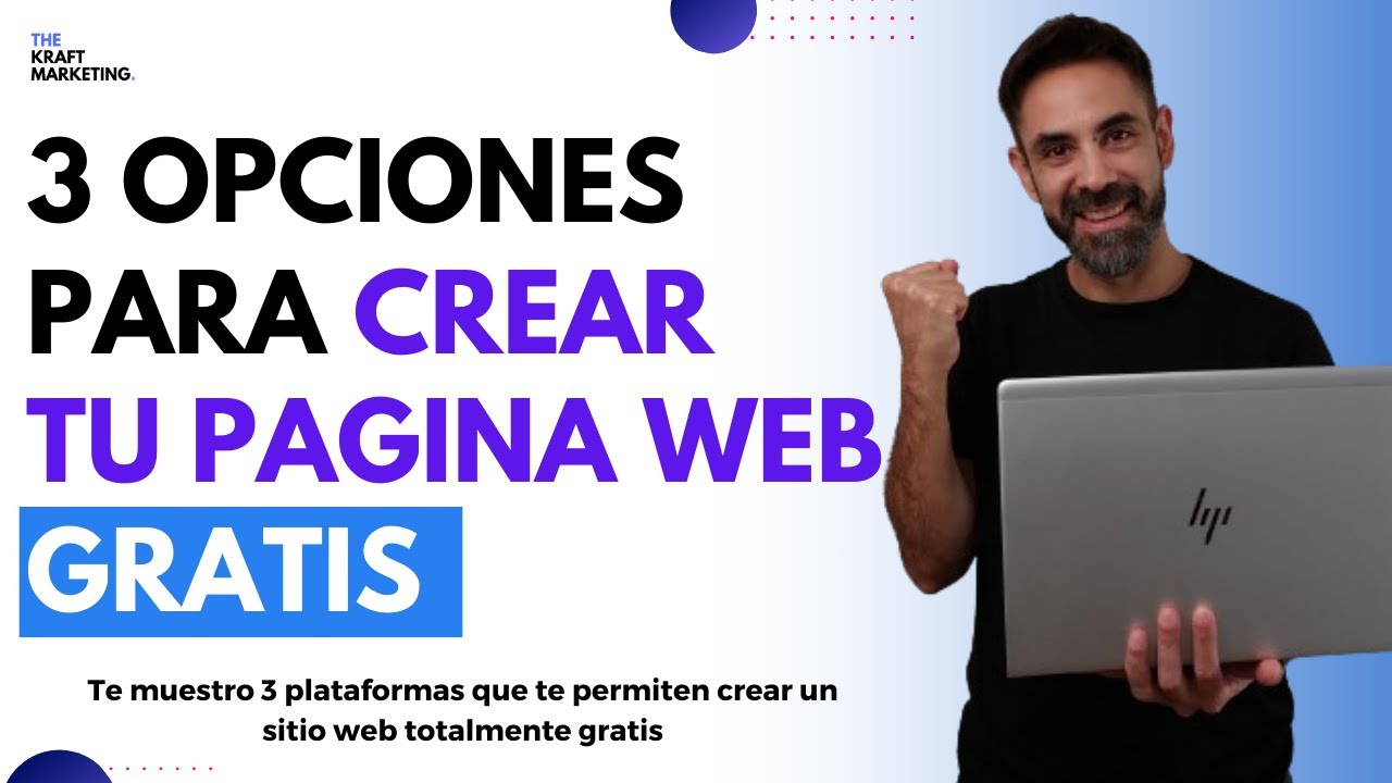 Como crear una Página Web GRATIS. Te muestro 3 opciones fáciles Canva vs Google Sites vs WordPress