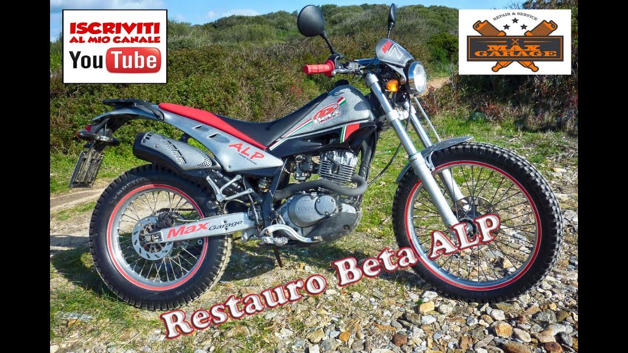 Beta Alp 200, restauro e rimessa in strada