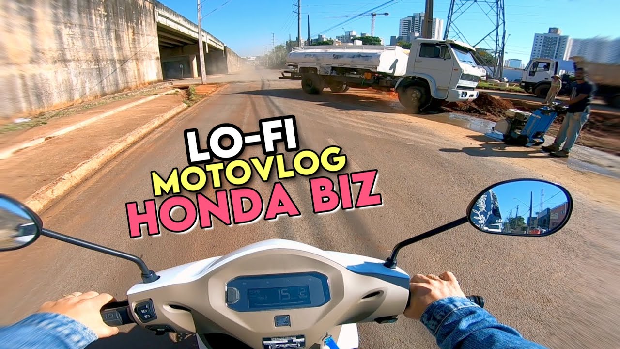 HONDA BIZ, MOTOVLOG NA RODOVIA, LO-FI