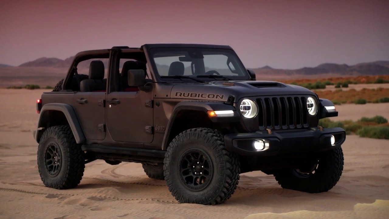 2021 Jeep Wrangler Rubicon 392 Off-road Action (Open-top Version)