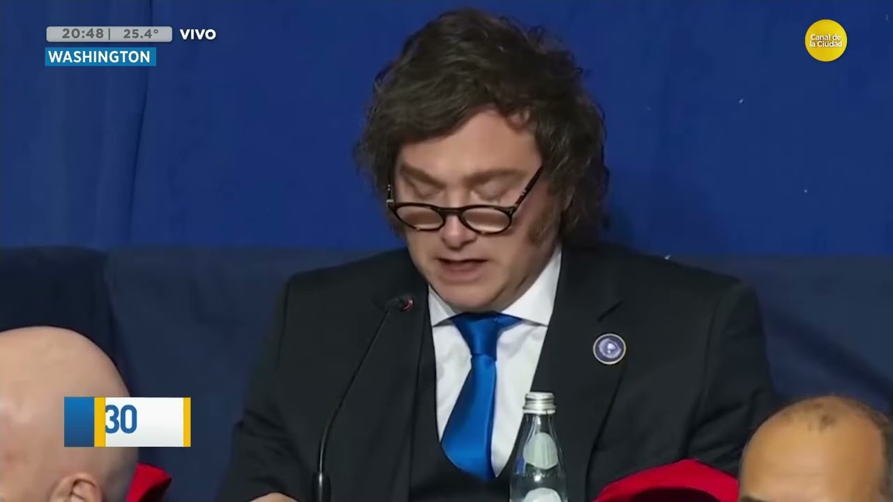 Milei participó de la primera reunión del 