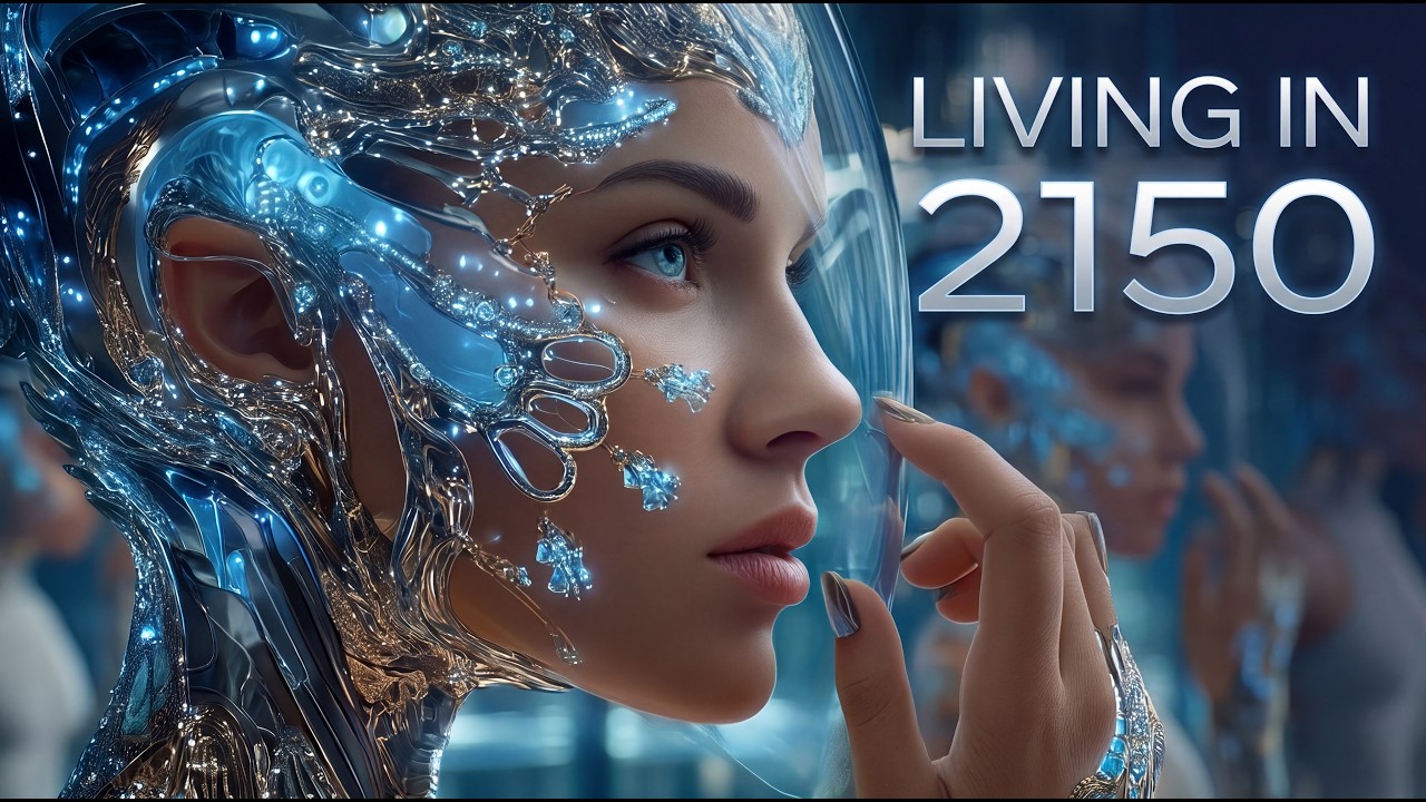 Life in 2150 | Utopian City | Nature and Technology Live as One | Mystery Trance | 4K Sci-Fi Ambient