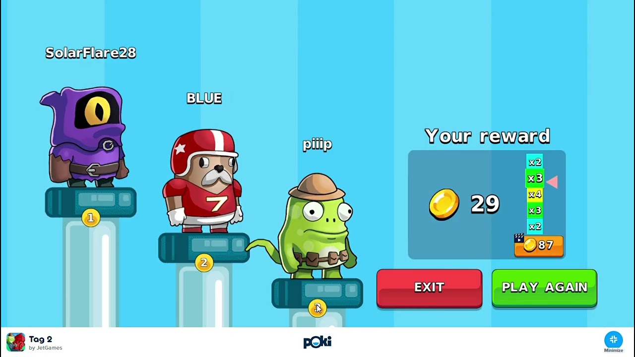 TAG 2   Play this Game Online for Free Now!   Poki   (PLAYED with a voice over)