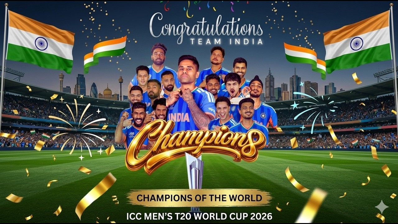 Как сборная Индии одержала победу на чемпионате мира ICC T20 2026 года