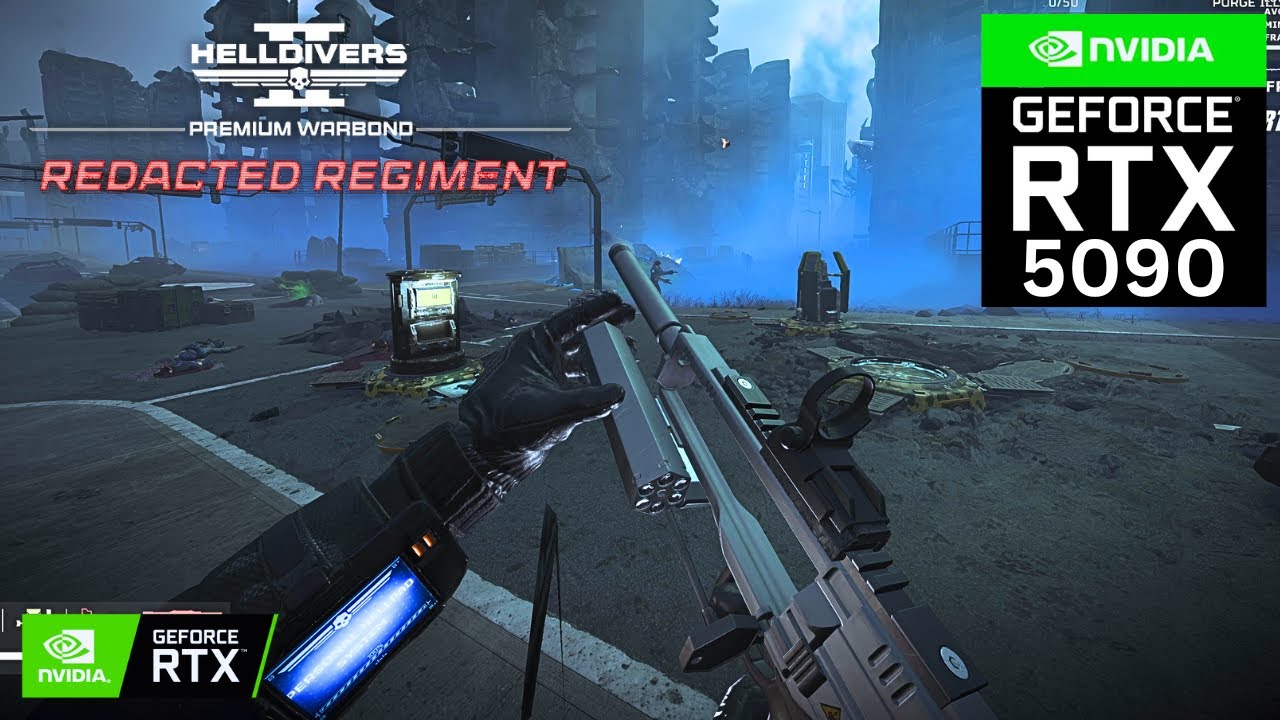 HELLDIVERS 2: NEW WARBOND on RTX 5090 32GB (4K Maximum Graphics)