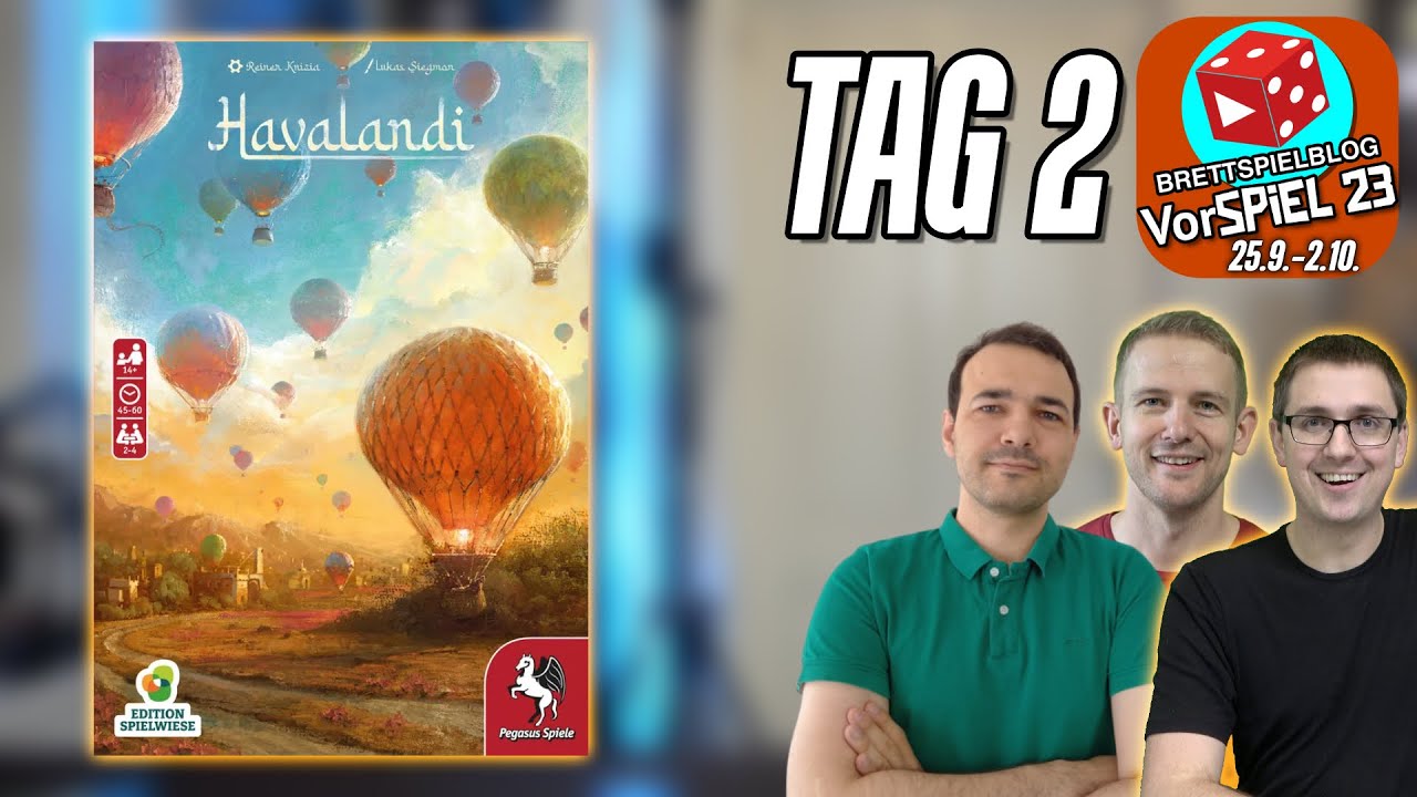 VorSPIEL 23: Havalandi - Der Knizia den man sich angucken sollte!? Live Let's Play
