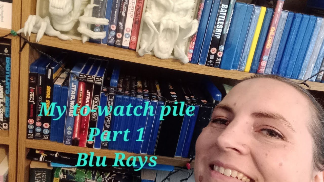 My To Be Watched pile Part 1: All the Blu Rays