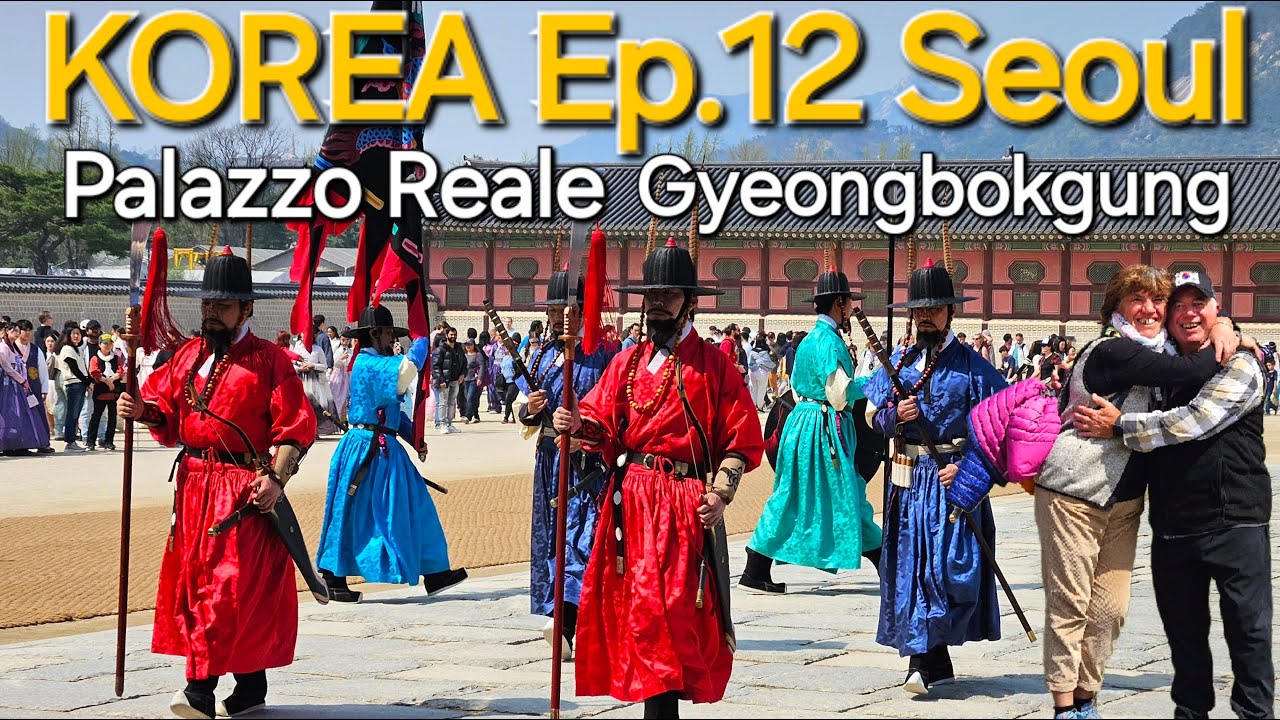 KOREA Ep.12 Seoul 👉 Gyeongbokgung Palace il più grande Palazzo Reale 😍