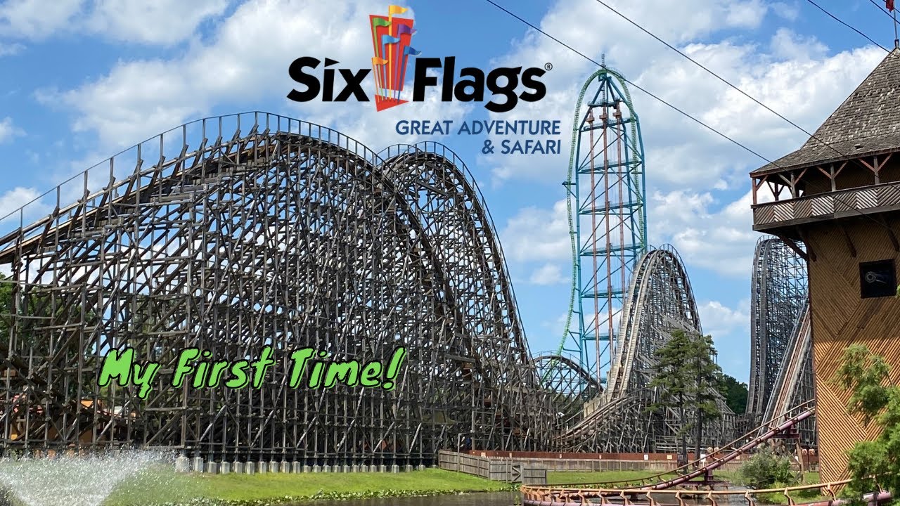 My First Time At Six Flags Great Adventure! 6/30/2022 Vlog