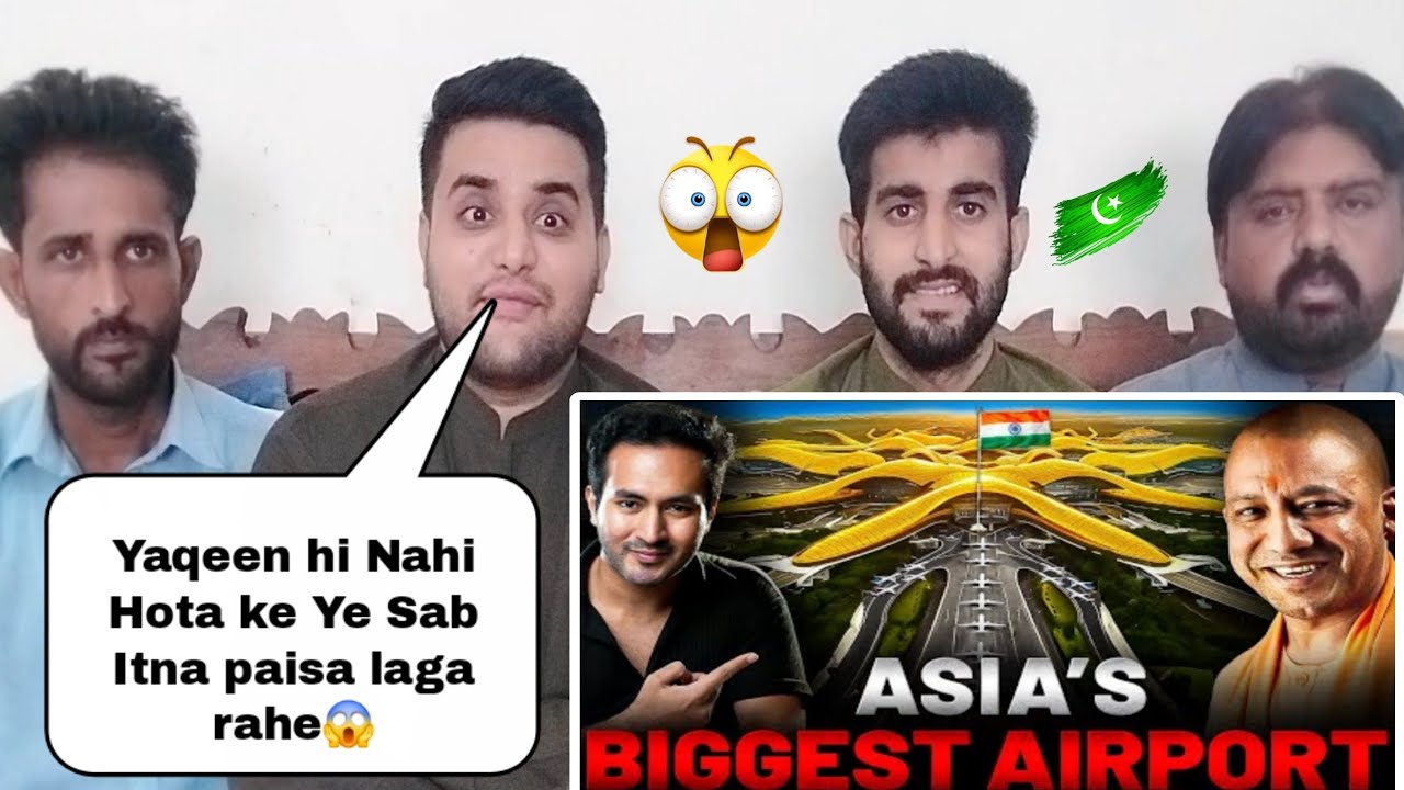 Pakistani Reacts To How INDIA is Building ASIA'S Biggest Airport | Jewar International Airport