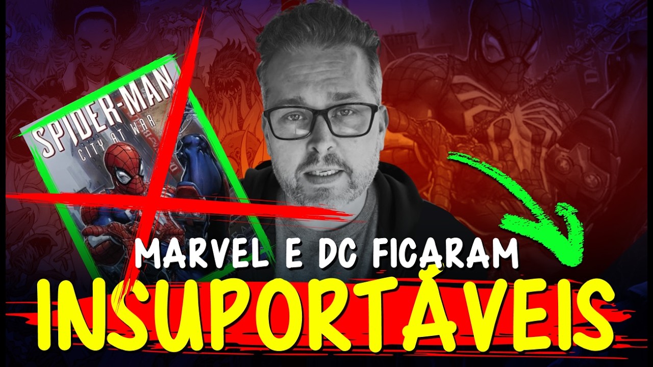 O ROTEIRISTA que LARGOU o F#D4-SE para a MARVEL E DC Comics