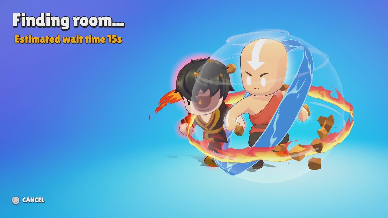Stumble Guys Avatar The Last Airbender 2-Player Split Screen Co-Op PS5 Gameplay! Avatar Aang & Zuko!