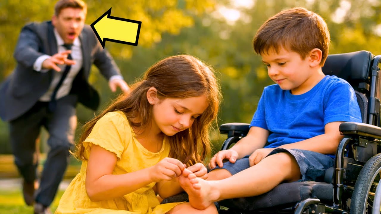 VERY SOON YOU'LL WALK AGAIN… THE STREET GIRL TOLD THE MILLIONAIRE'S WHEELCHAIR BOUND SON