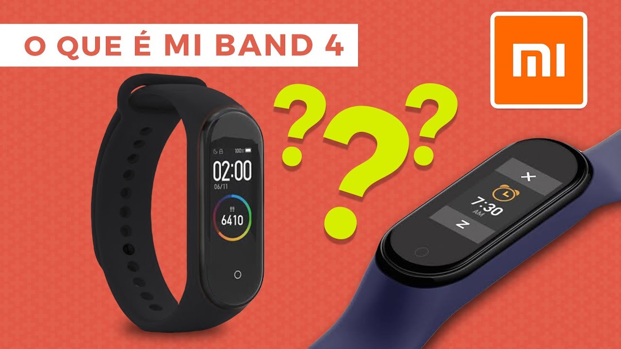 XIAOMI MI BAND 4 | O QUE É MI BAND? COMO USAR MI BAND 4 (Dicas em Português)