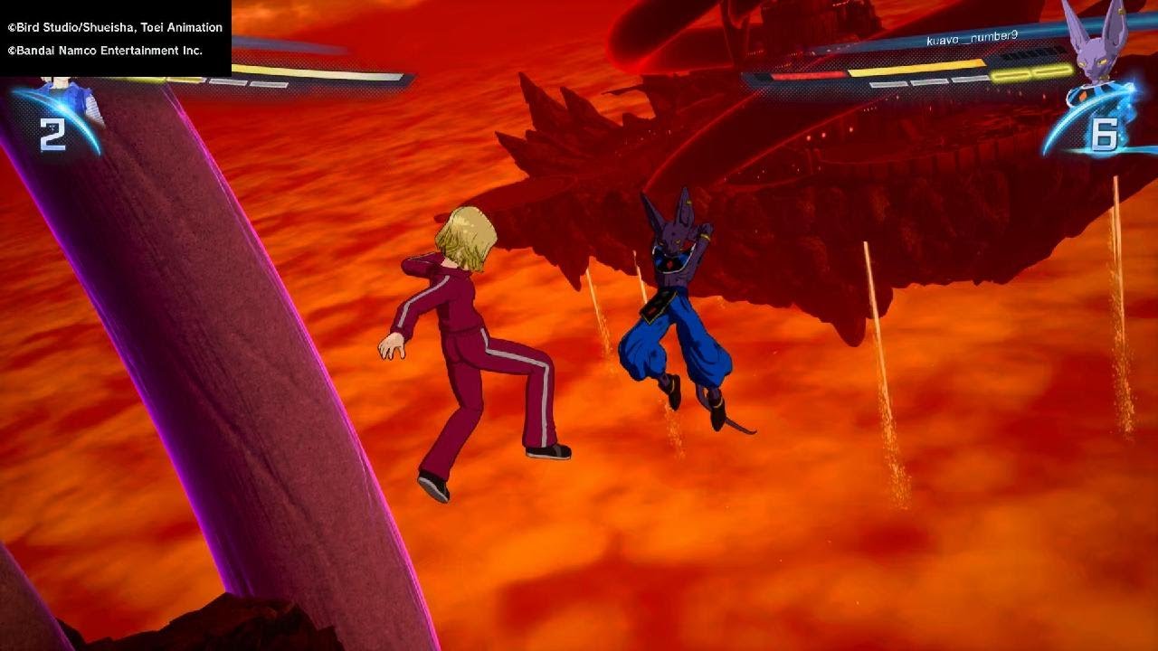 Android 18 vs Beerus