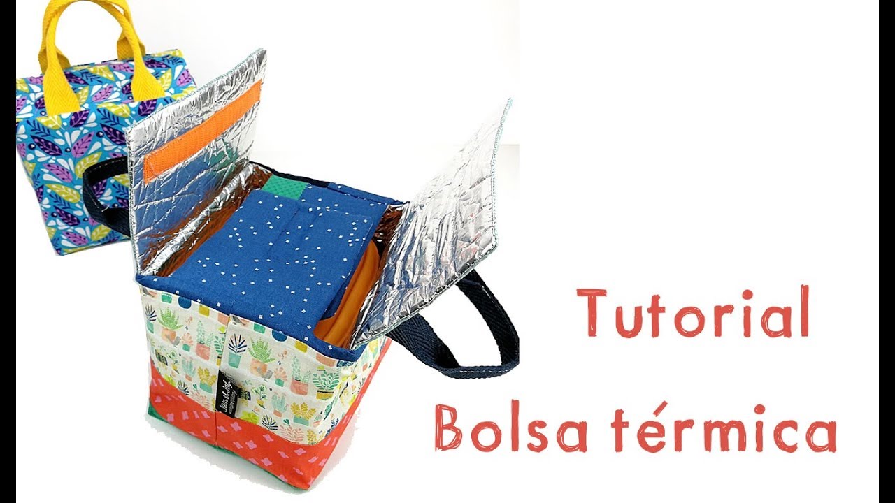 Aprende cómo coser una bolsa térmica para alimentos DIY