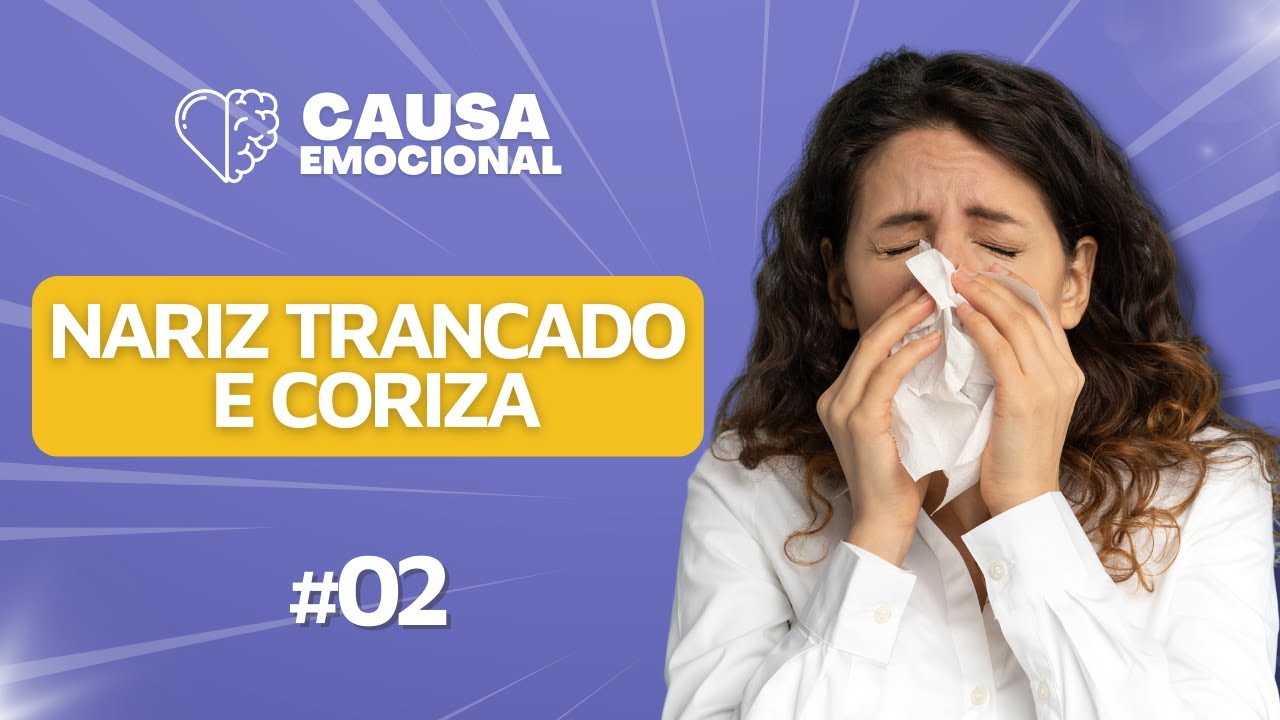 NARIZ TRANCADO E CORIZA: Causa emocional #2 | Isa Minatel