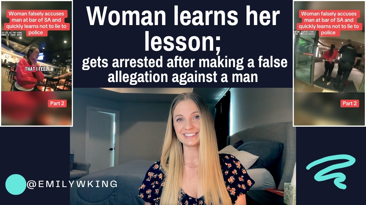 Woman learns her lesson the hard way!! She makes false allegations against a man and SHE'S arrested!