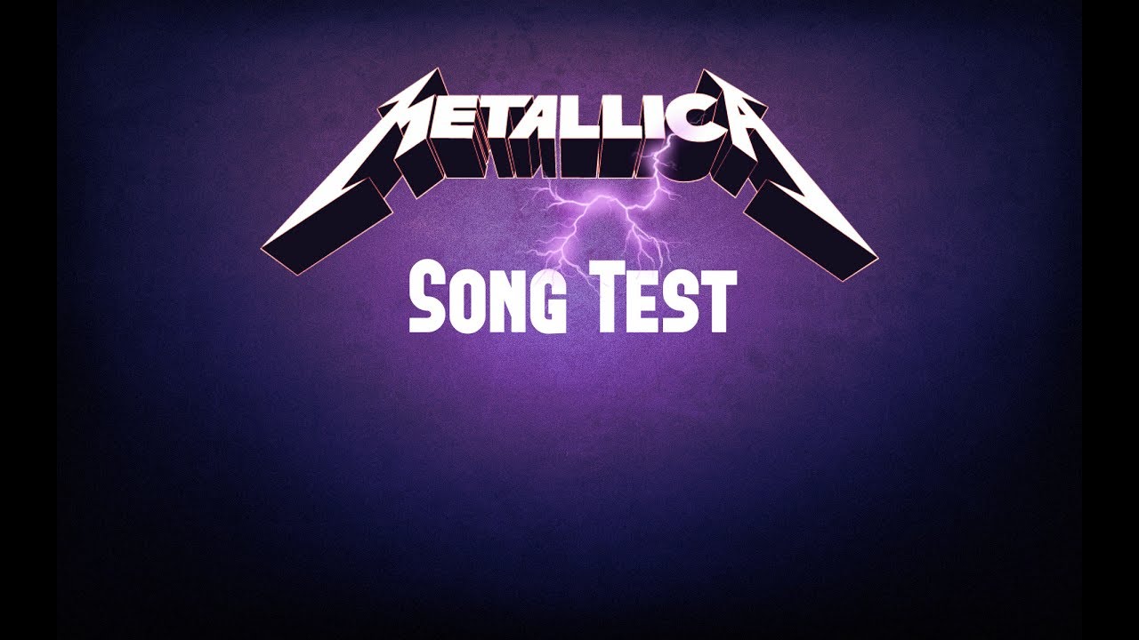 Metallica Song Test Game