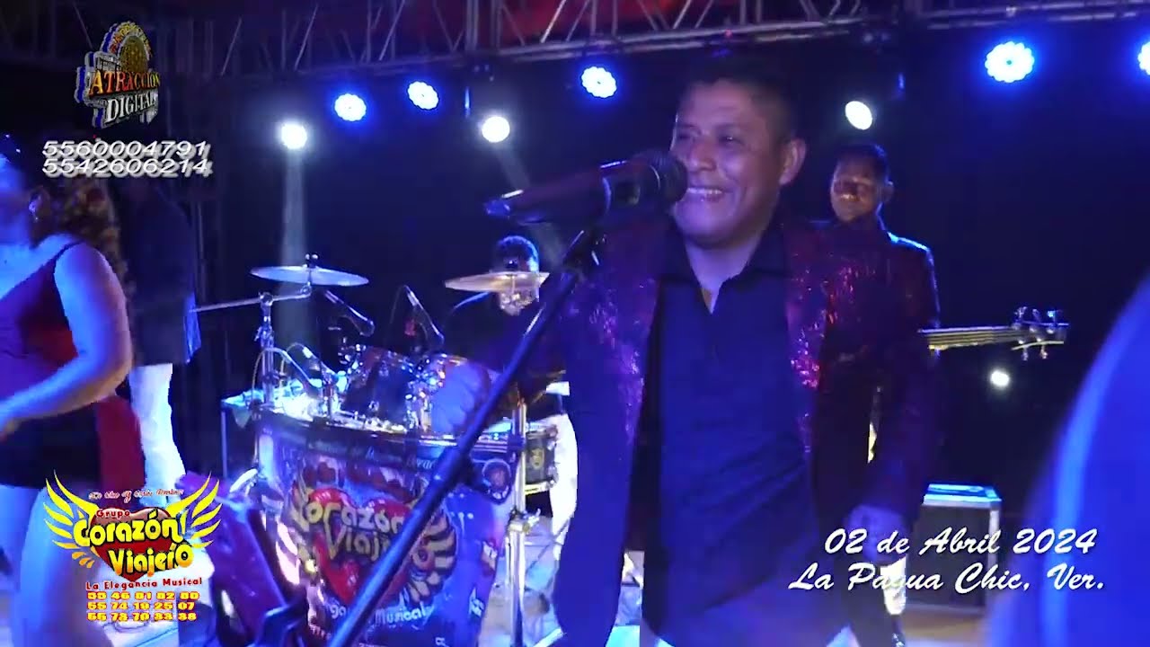 Grupo Corazón Viajero en La Pagua Chicontepec Veracruz en la Boda de Rita y Jose...