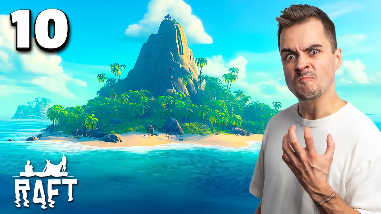 ATAKUJEMY GIGA WYSPĘ! - RAFT! reZi na tratwie! odc. 10