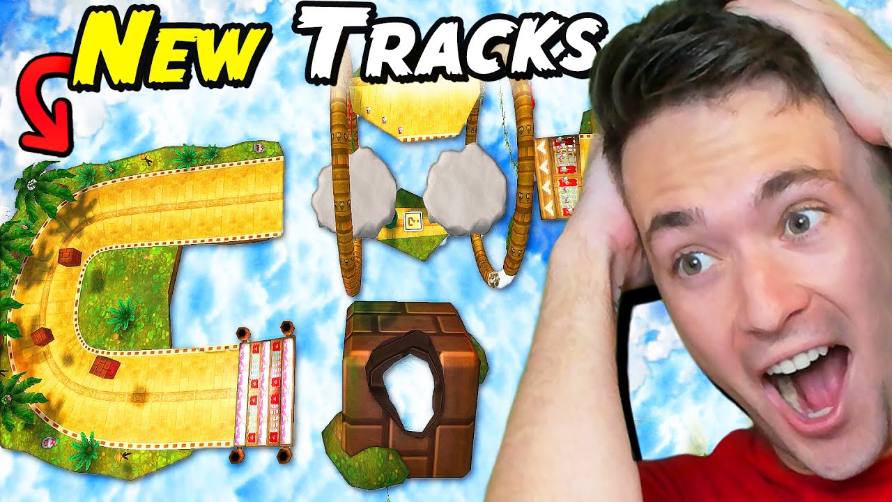 NEW MARIO KART WII CUSTOM TRACKS... are out of this WORLD!