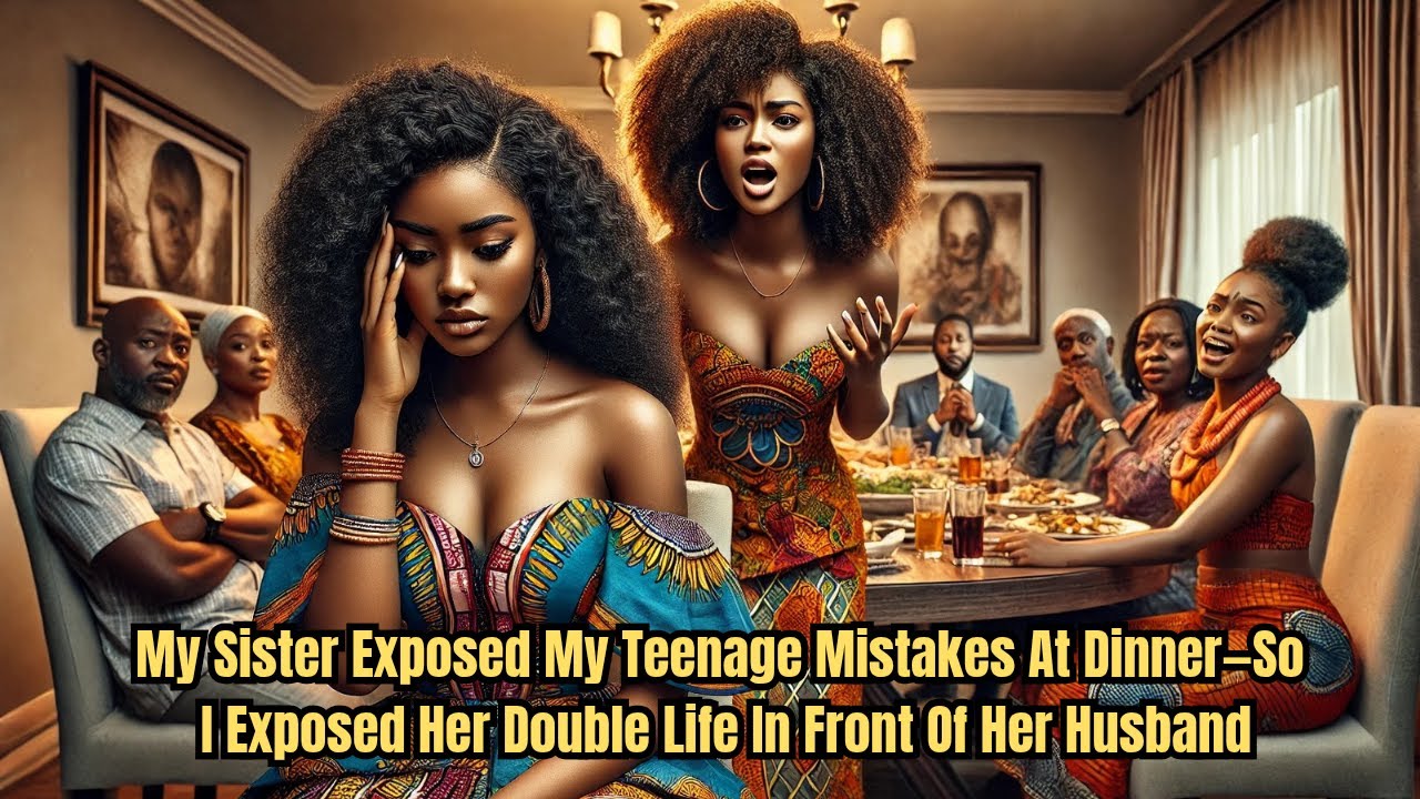 My Sister Exposed My Teenage Mistakes At Dinner—So I Exposed Her Double Life In Front Of Her Husband