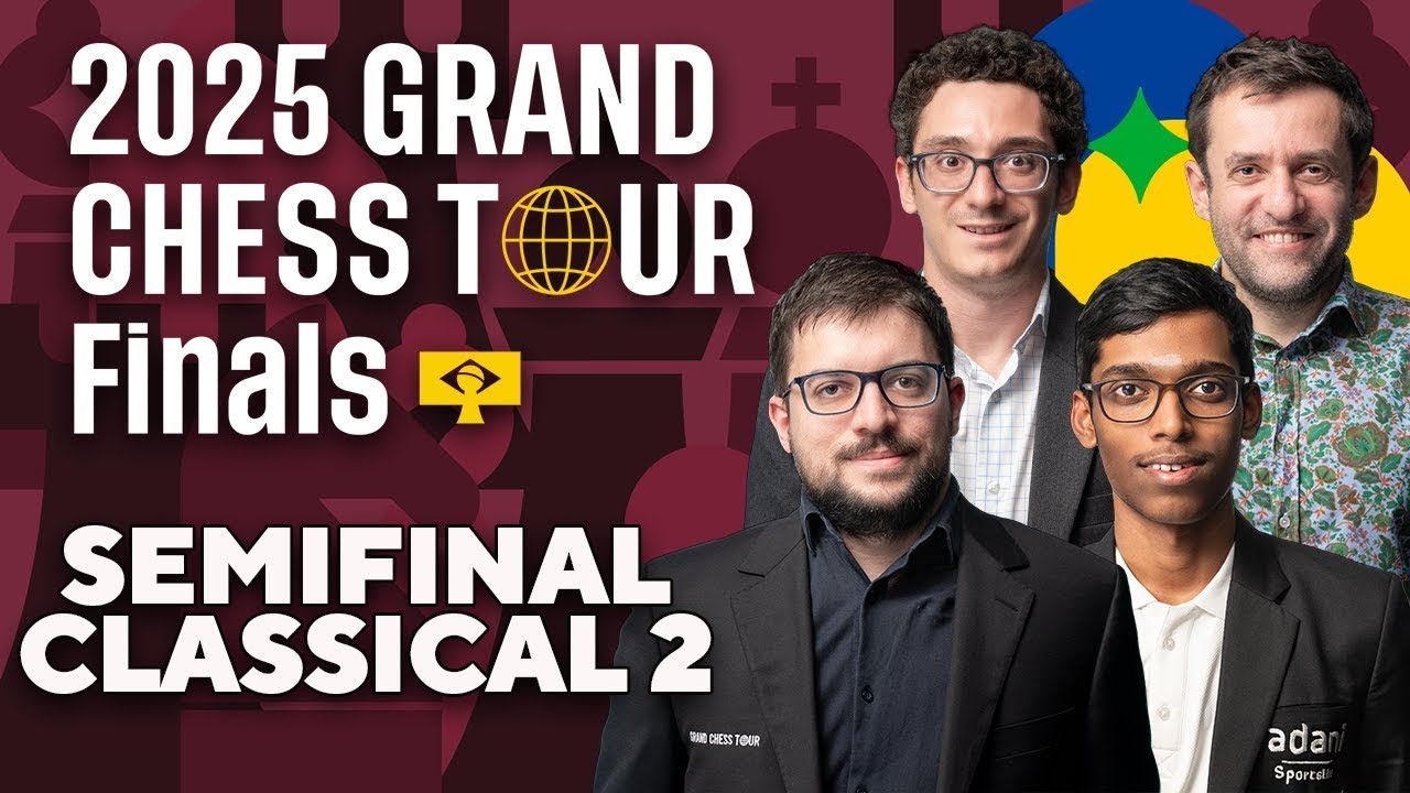 Grand Chess Tour 2025 | Day - 2 | ft. Pragg, Levon, Fabi, MVL