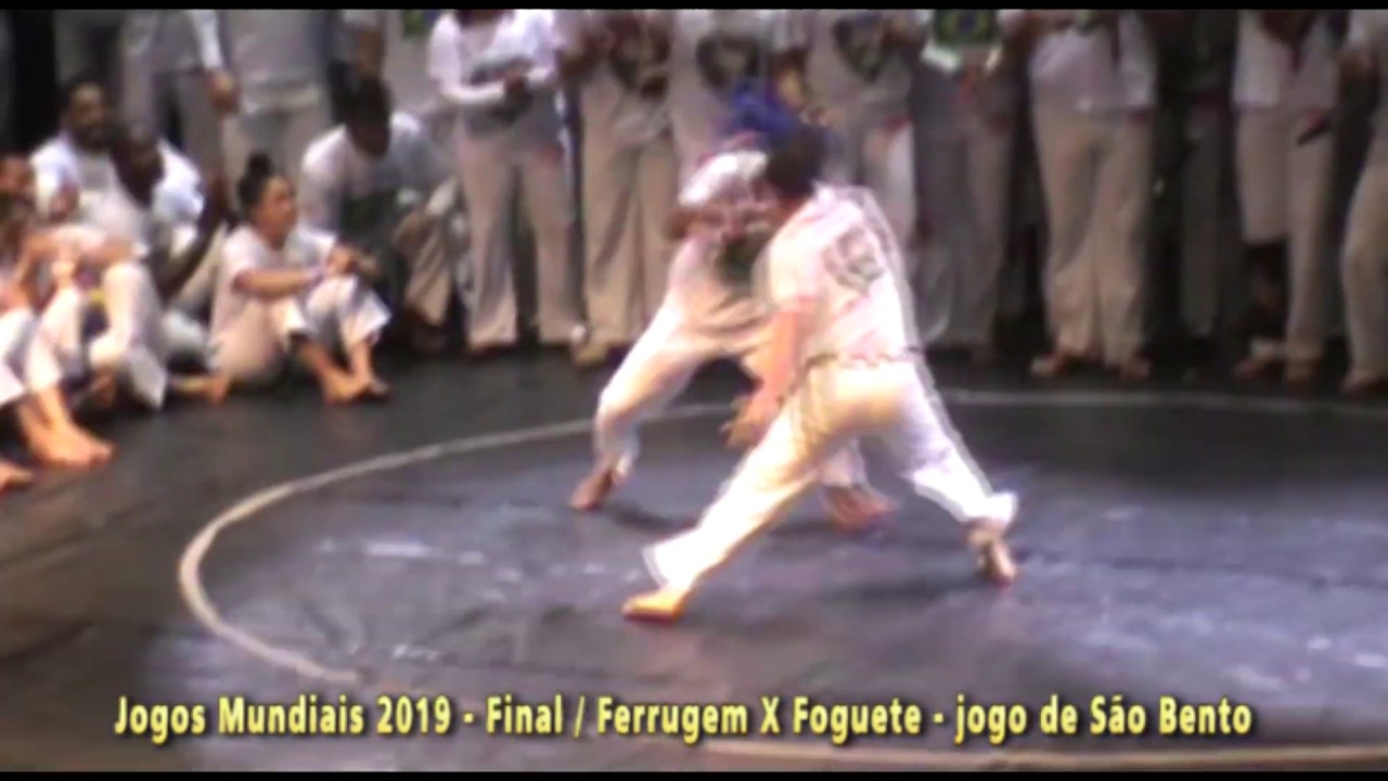 Ferrugem X Foguete Jogo de São bento- Final Jogos Mundiais Abadá Capoeira 2019
