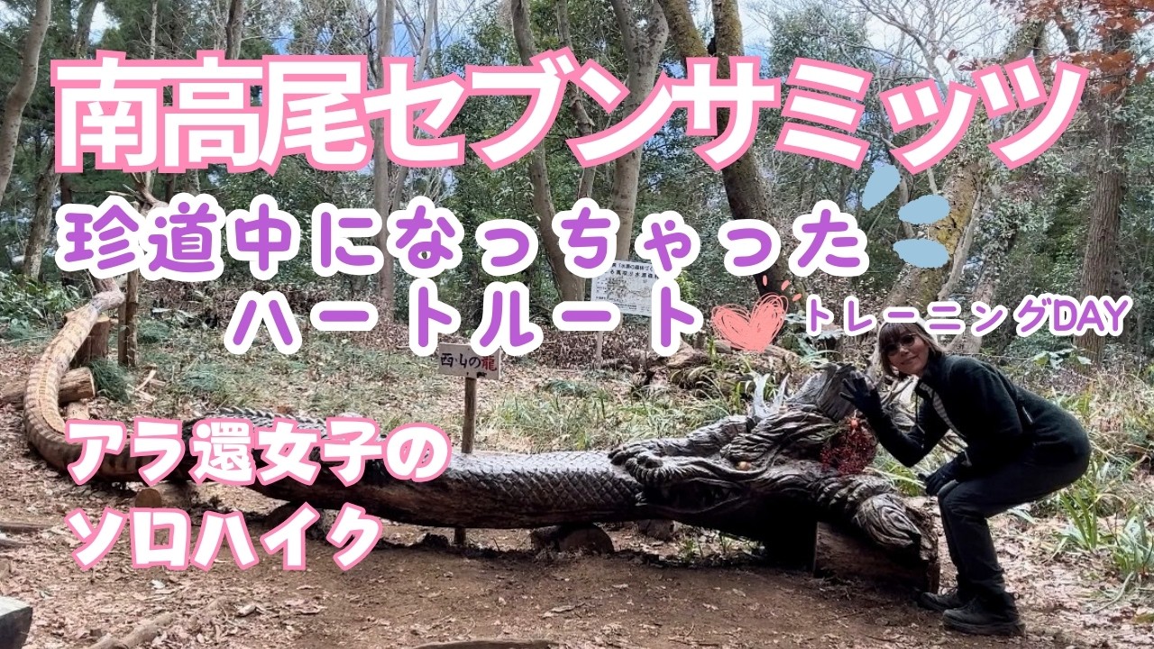 【Vlog.南高尾セブンサミッツ】ダメダメDAY😭珍道中のハートルートになっちゃった💦