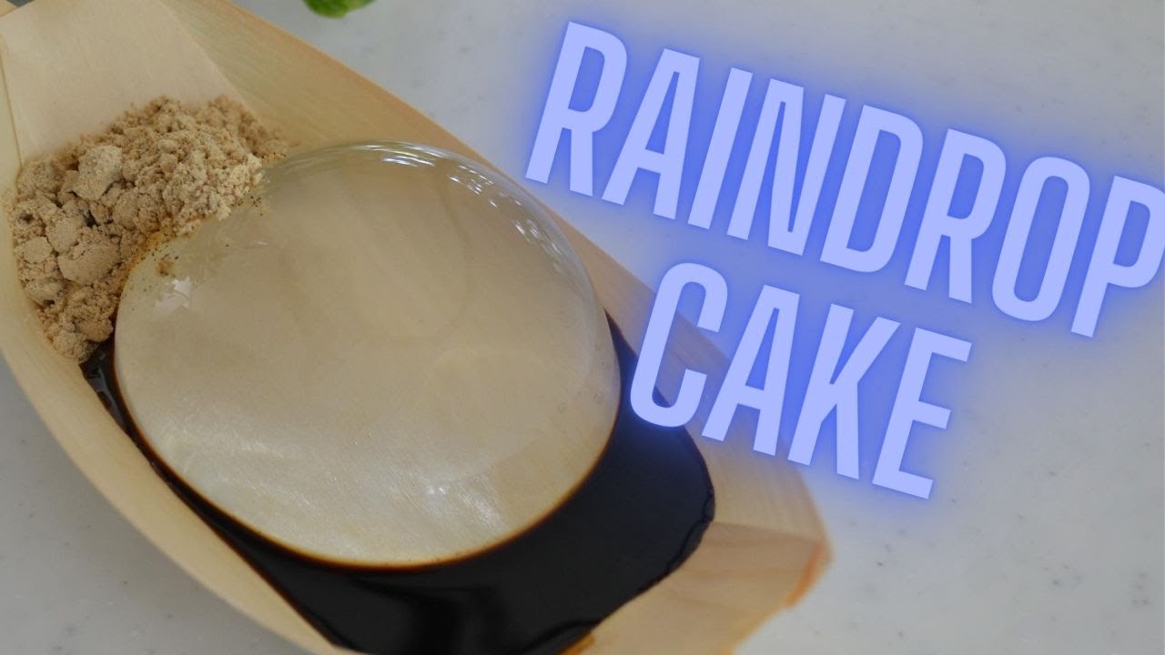 Как приготовить ★Японский водяной пирог★, также известный как пирог «Капля дождя» ~Как приготовит...