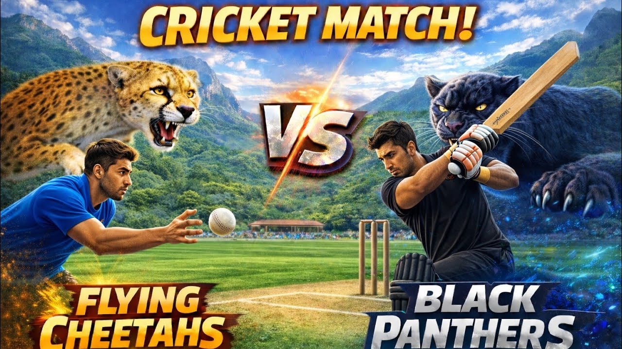 COLLEGE CRICKET TOURNAMENT 🔥 FLYING CHEETAHS VS BLACK PANTHERS | GCON Pratapgarh Part 2