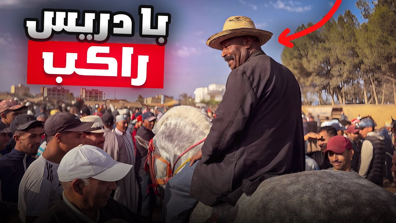 🚨بادريس دخال جدع ملكي🥇 لسوق الخميسات وركب عليه هو 🔥🔥