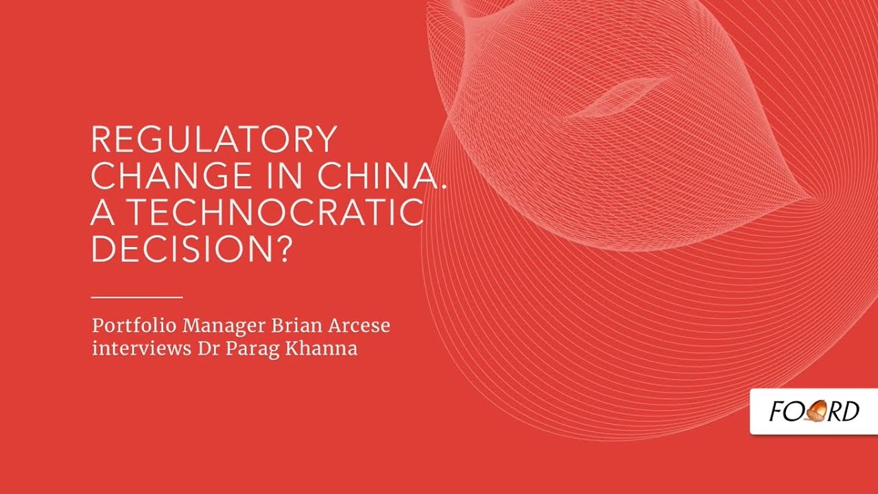 08.Regulatory change in China. A technocratic decision?