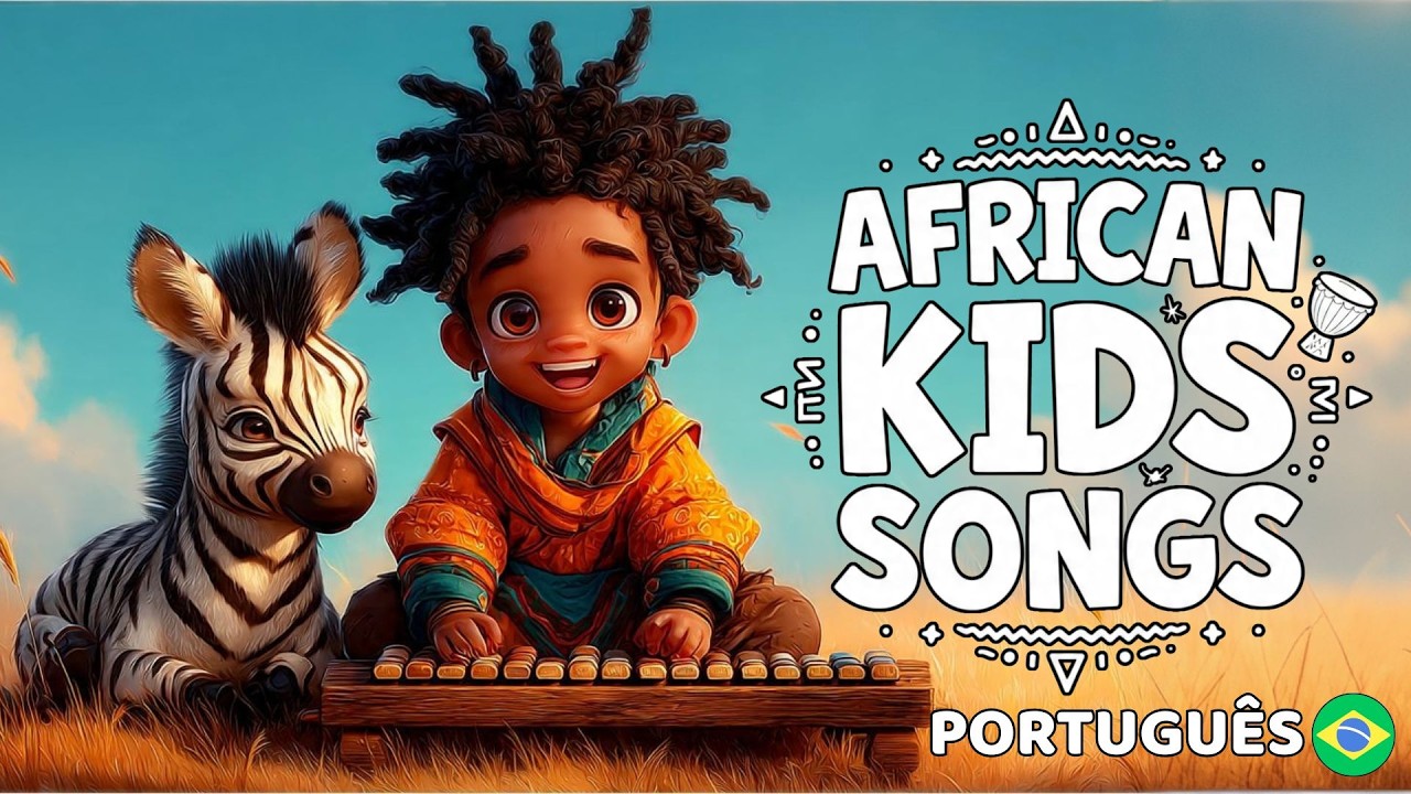 🎶 African Kids Songs – O Som da Alegria 🌍 | Músicas Infantis Africanas🎧