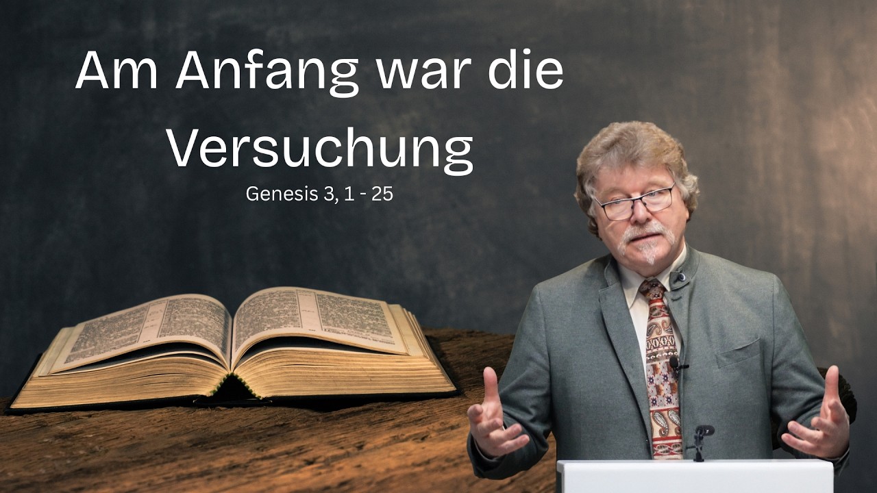 Am Anfang war die Versuchung 🍎🐍 / Predigt vom 22. 2. 26 / Gen 3,1-25 /  #moses #glaubeundhoffnung