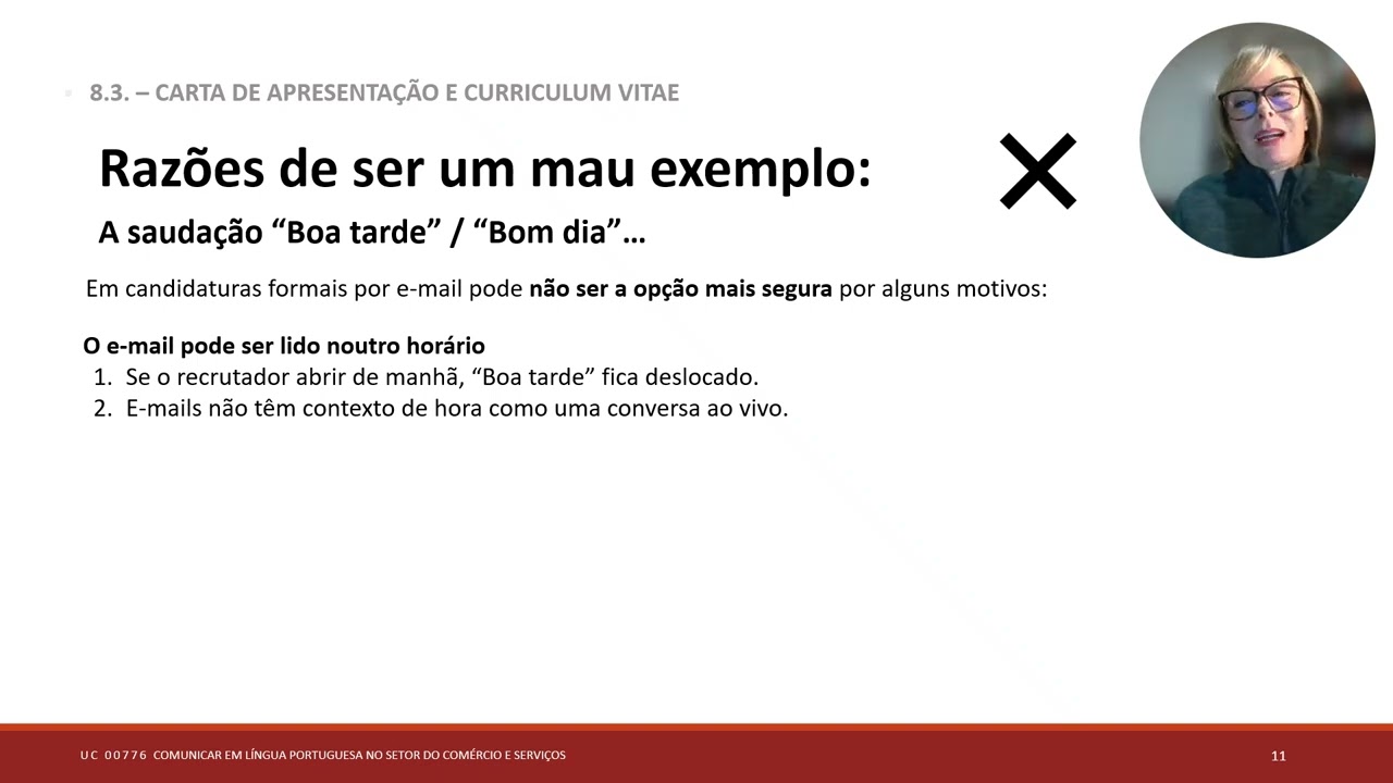 Apresentação 8.3. -  CARTA DE APRESENTAÇÃO E CURRICULUM VITAE