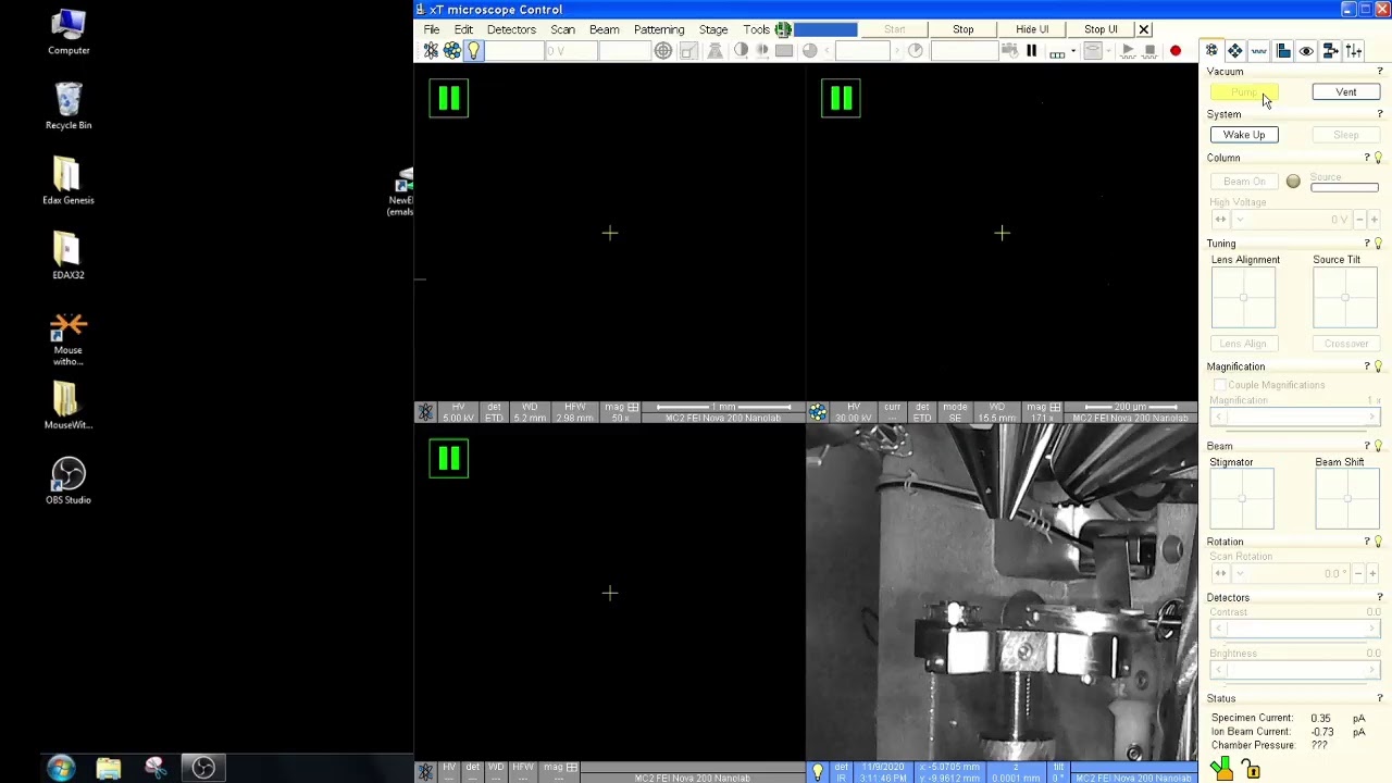 (MC)² Training - Helios PFIB Ion Beam Training