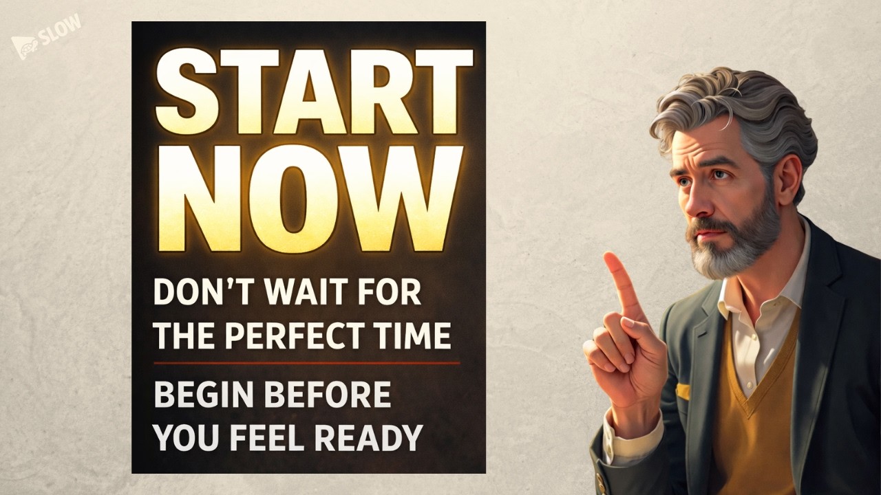 Start Before You Feel Ready | Learn English Through Motivation | Listening Practice
