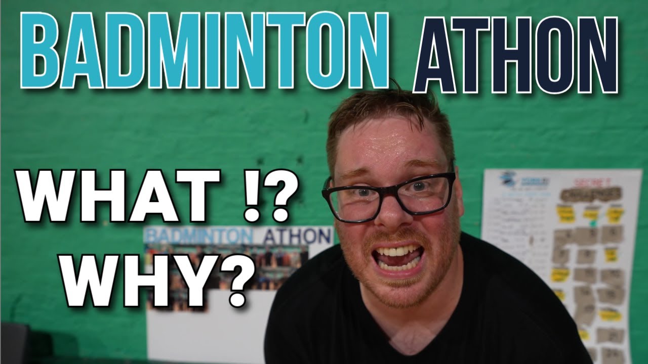 I tried playing badminton for 24 hours