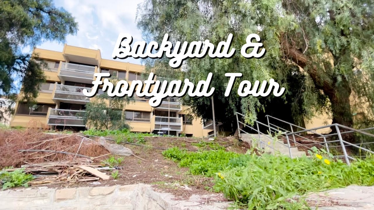 Apartment Yard Tour 🇸🇦 | Al Hada Compound, Taif, Kingdom of Saudi Arabia