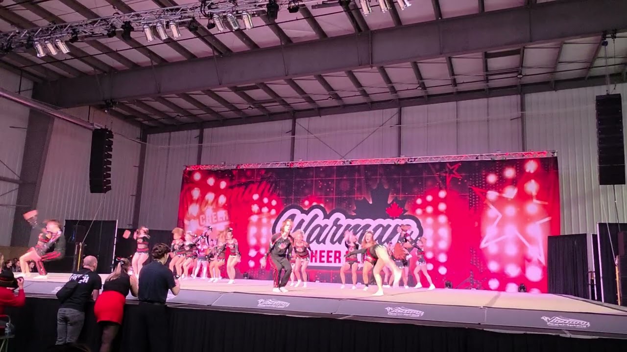 Warman Cheer Classic 2026 - Prairie Fire Code Red run 1