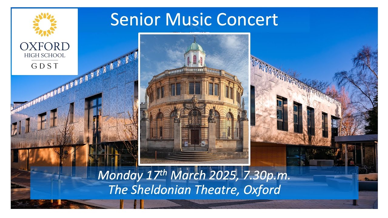 OHS Senior Music Concert at the Sheldonian Theatre, Oxford